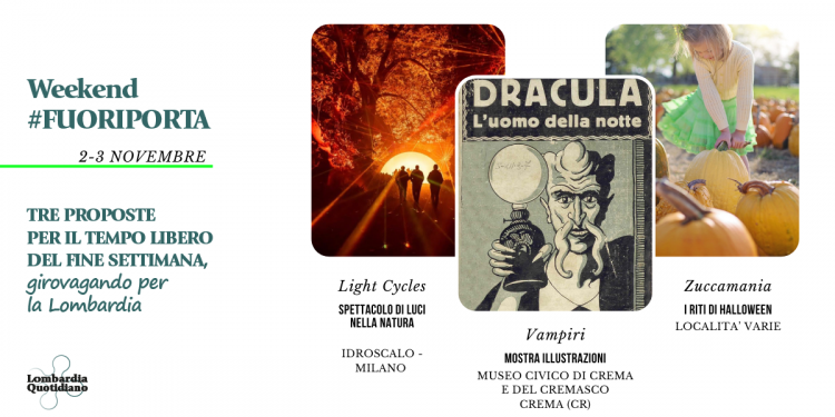 Le nostre proposte per il tempo libero del fine settimana